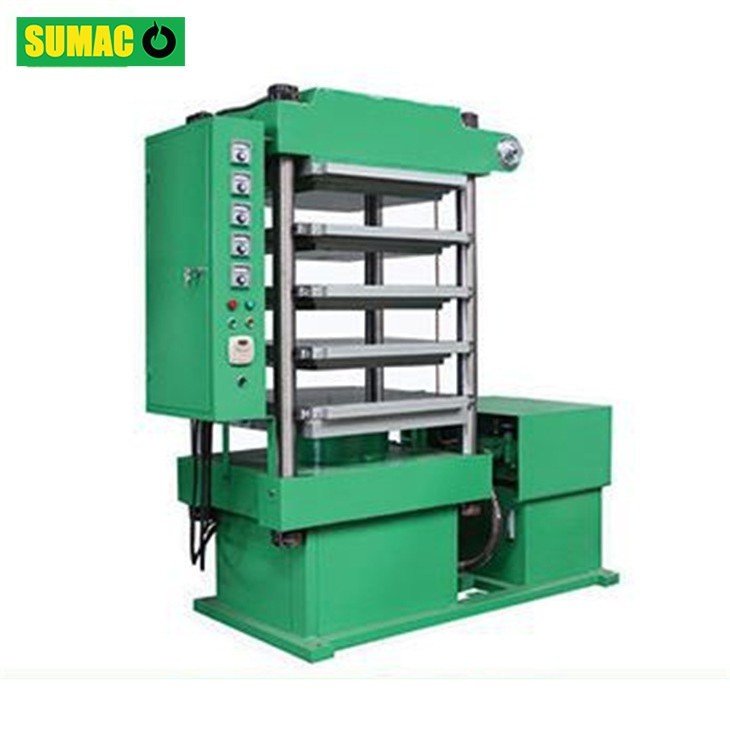 Scrap Tire Recycling Rubber Tile Making Machine