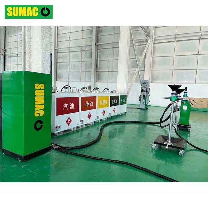Used Car Diesel Fuel Oil Drain Station