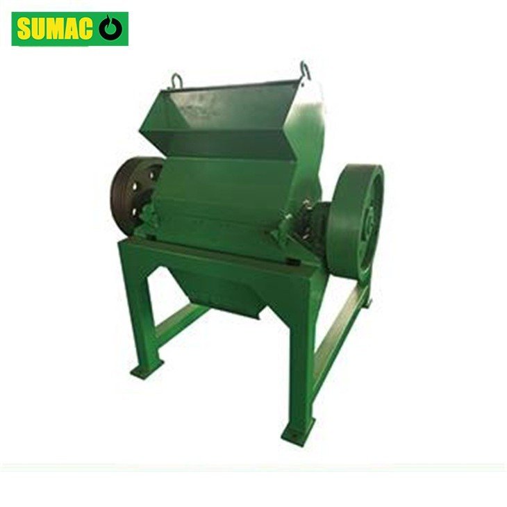 Used Tire Recycling Rubber Crushing Plant