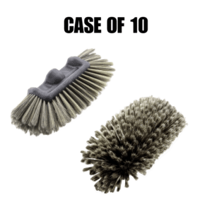 14″ Soft Nylon 5-Corner Car Wash Brush Head [Case of 10]