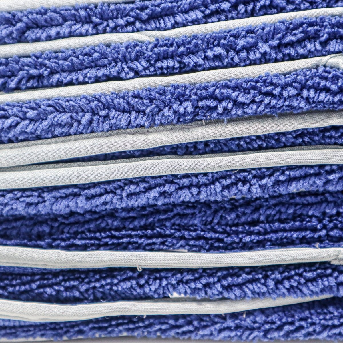 16" x 24" All Purpose Microfiber Towels w/ Silk Wrapped Gray Edge - 12 Pack - Image 5