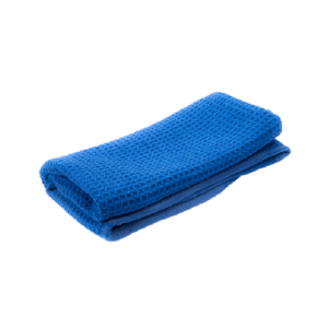 16″ x 24″ Silk Edge Waffle Weave Towels (Blue) – 12 Pack