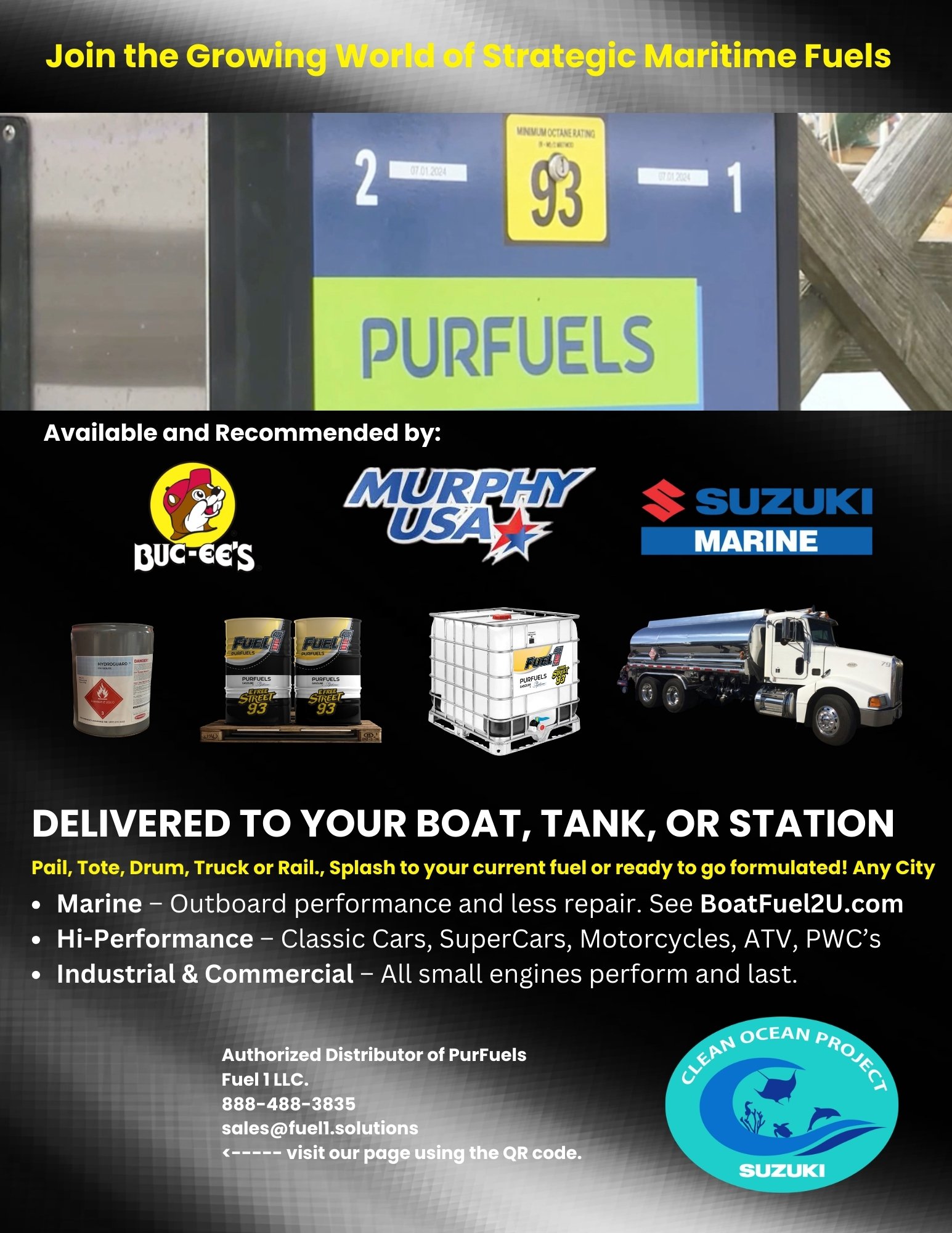 PurPower 32oz Splash Package (32oz Bottle 4PK = 7 Gallons PurFuels) - Image 5