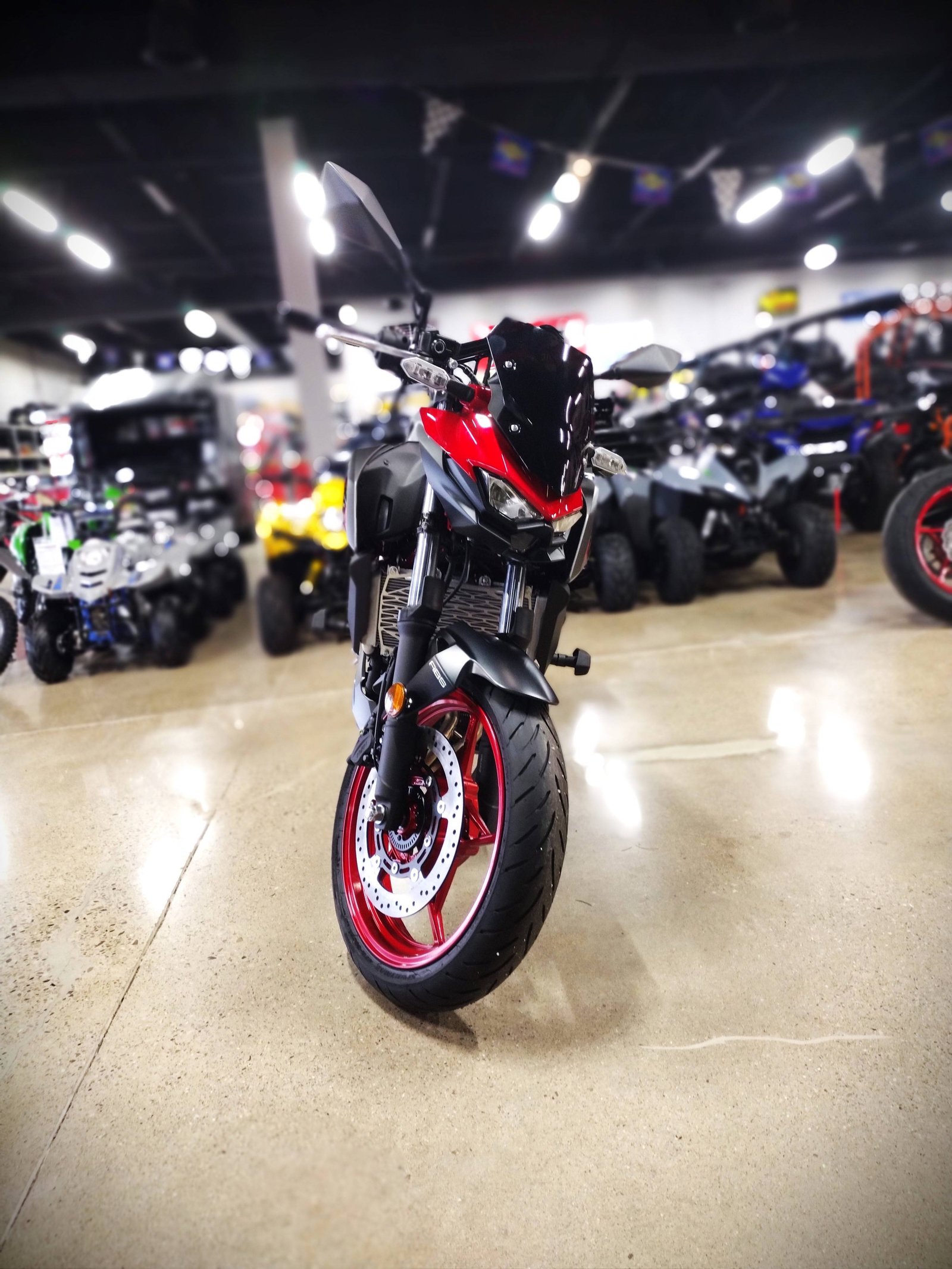 2025 Kawasaki Z500 SE ABS