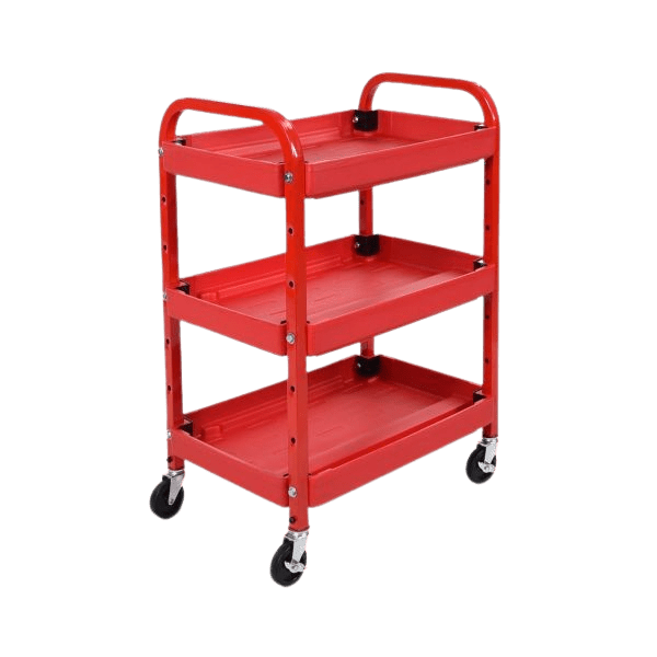 Adjustable Utility Cart - 3 Shelves