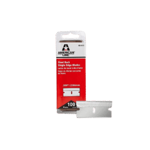 American Line Steel Back Single Edge Blades  – 100 Pack