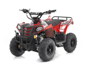 Apollo Mini Commander 110cc Atv Burgundy