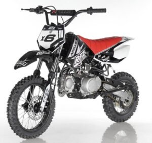 Apollo X6 125cc Automatic Dirt Bike Red