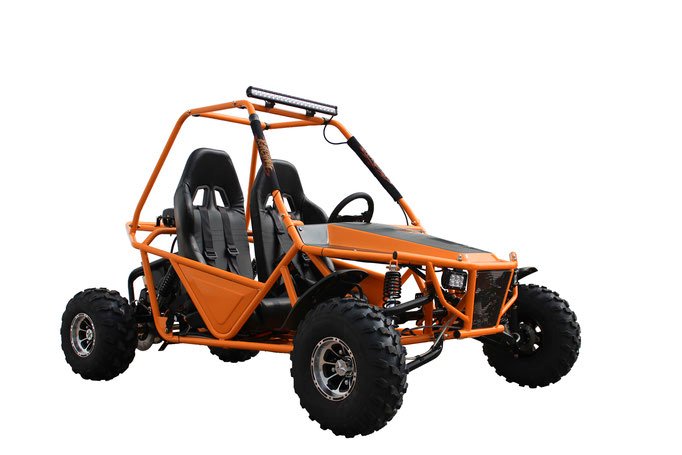 Batman 200cc Go Kart Orange