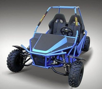 Batman 200cc Go Kart Blue