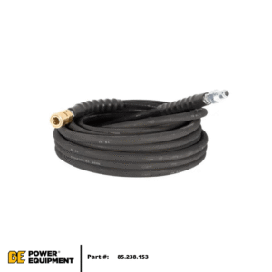 BE 50ft x 3/8″ 4000 PSI Black Rubber Hose (85.238.153)