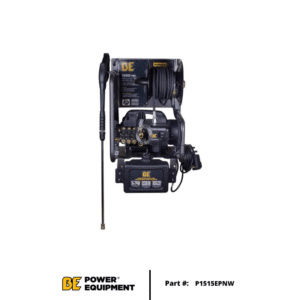 BE Power 1 |500 PSI Electric Pressure Washer 1.6 GPM w/ Powerease Motor & Triplex Pump (P1515EPNW)