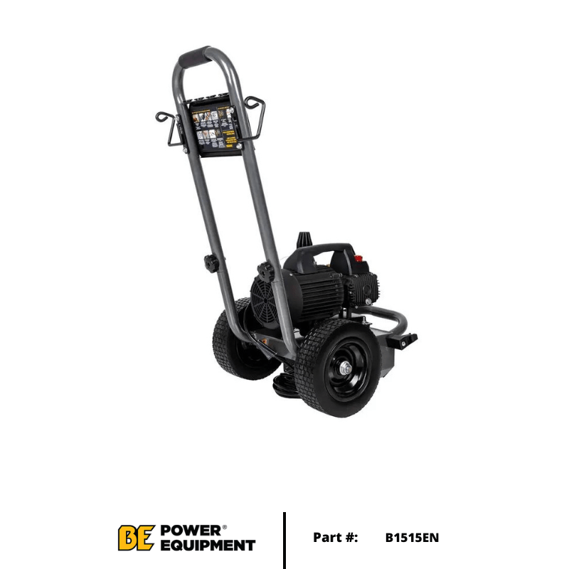 BE Workshop (B1515EN) Cold Water Electric Pressure Washer - 1 |500 PSI - 1.6 GPM w/ Powerease Motor - Image 5