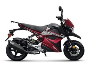 Bintelli Beast 49cc Scooter Red
