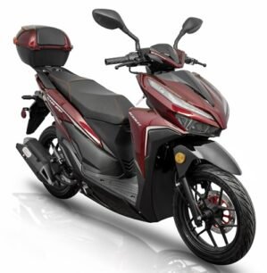 Clash 200cc Efi Scooter Burgundy