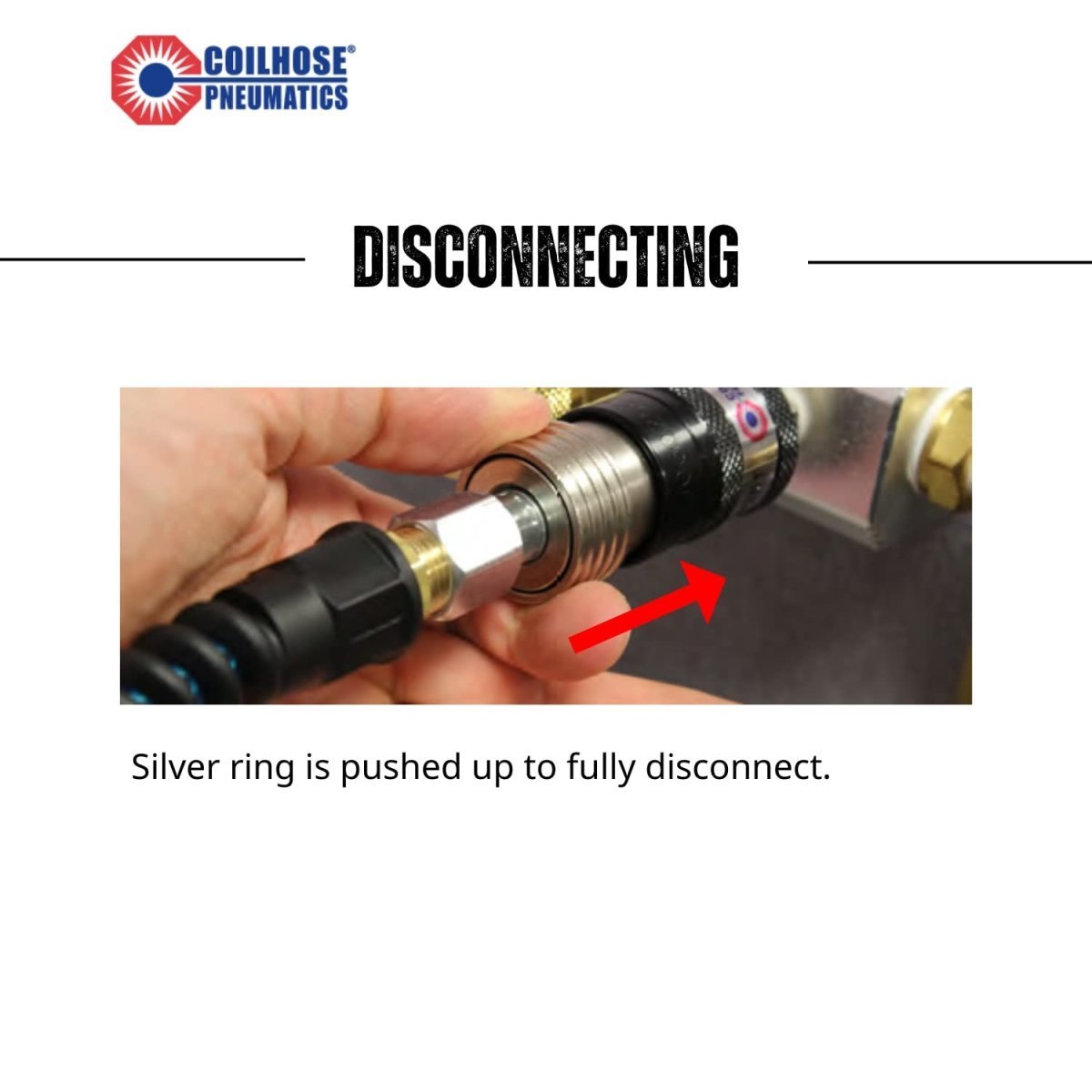 Coilhose Pneumatics 5-in-1 Safety Exhaust Coupler 1/4" Body | 1/4" FPT - Image 4