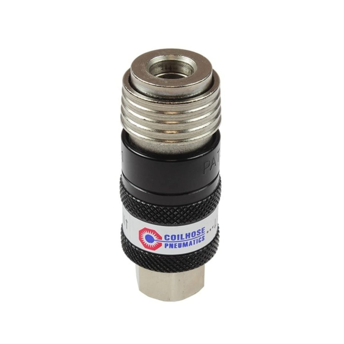 Coilhose Pneumatics 5-in-1 Safety Exhaust Coupler 1/4" Body | 1/4" FPT