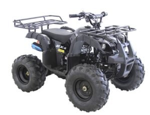 Cougar 125cc 3spd Utility Atv Carbon BLK