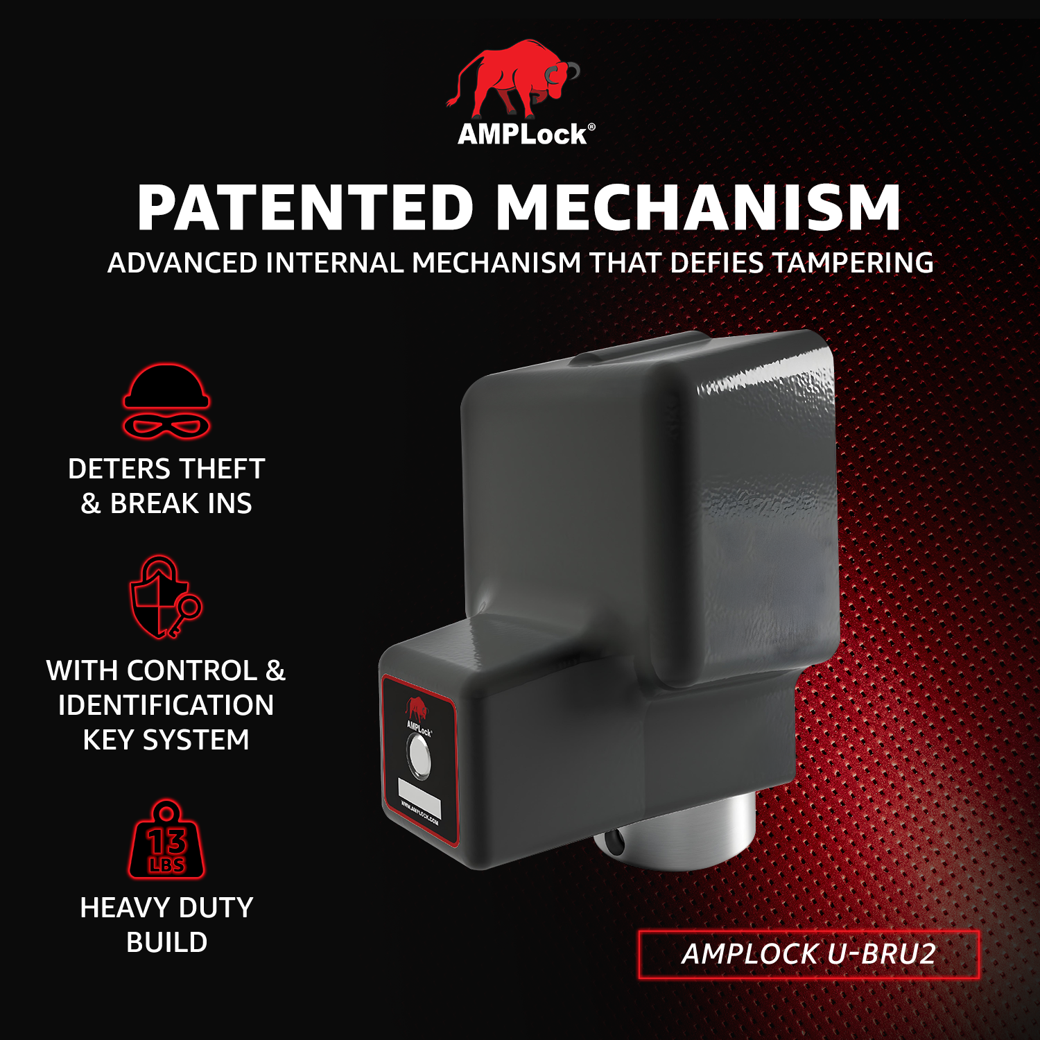 Ball Coupler Lock - Square Edge Design