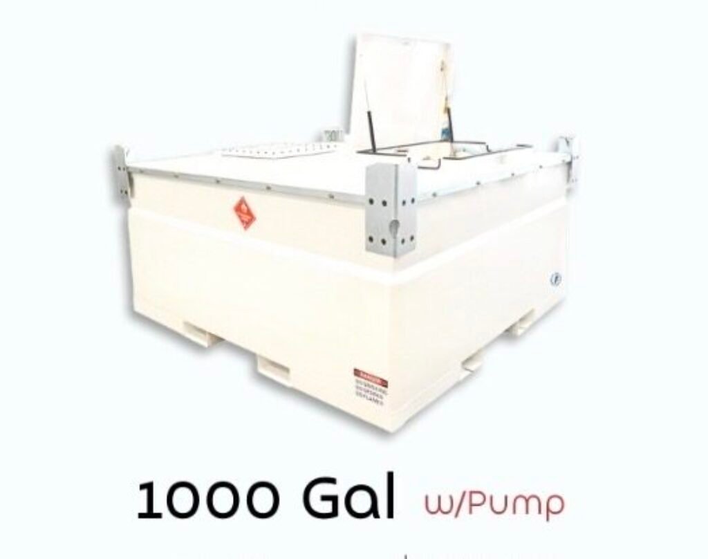 Ironwood Double Wall Series 1000 gal (4000L) DOT Approved - Double Walled Tank with pump