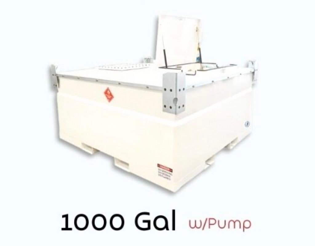 Harbor Double Wall Series 1000 gal (4000L) DOT Approved - Double Walled Tank with pump