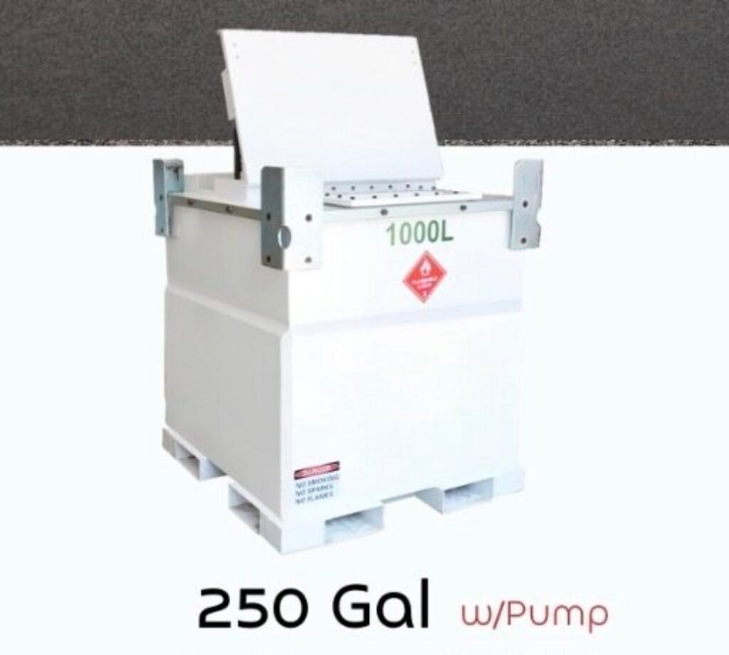 Canyon Double Wall Series 250 gal (1000L) DOT Approved - Double Walled Tank with pump