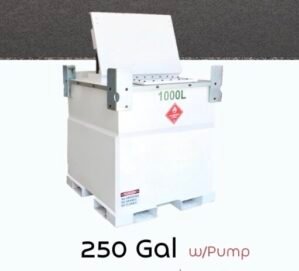 Ironwood Double Wall Series 250 gal (1000L) DOT Approved – Double Walled Tank with pump