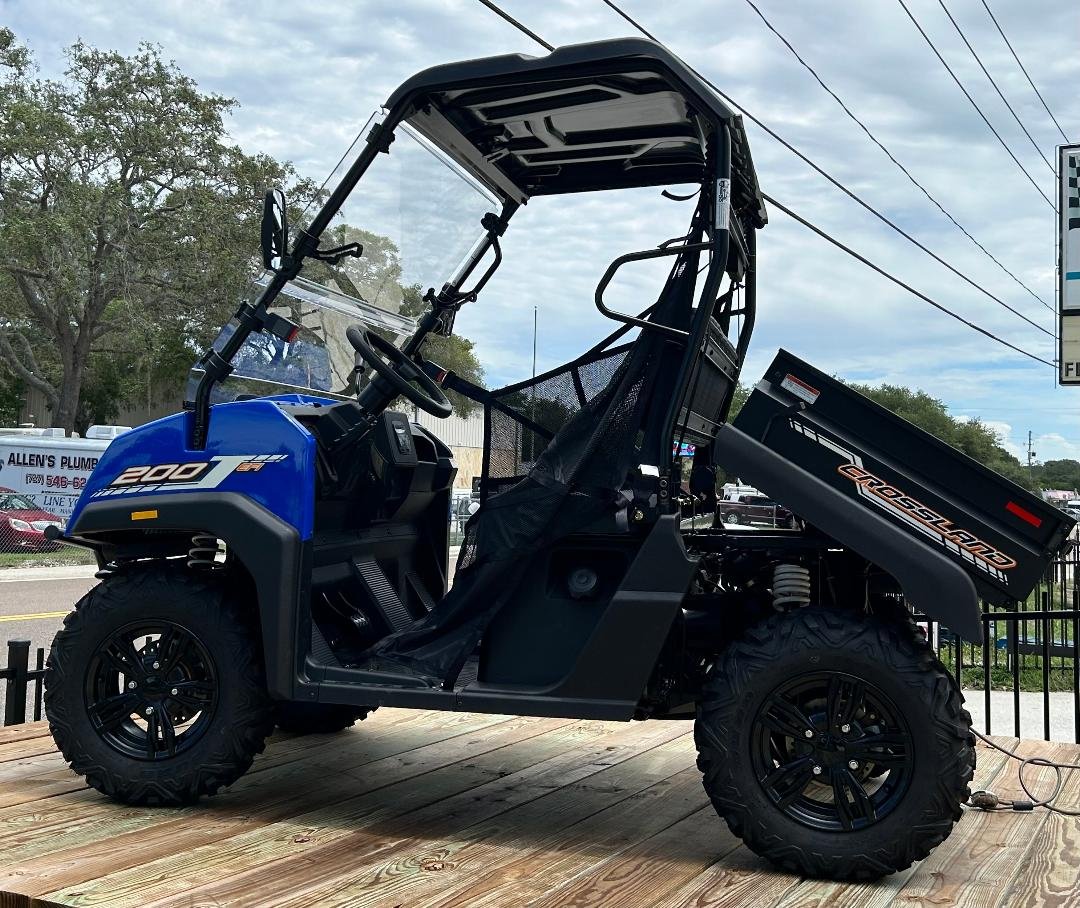 Cross Land 200 Efi Dumpbed Blue