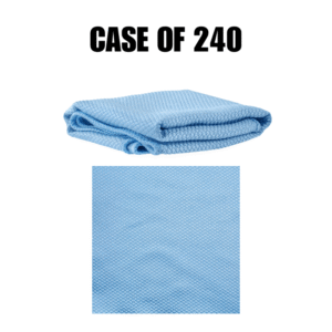 Diamond Weave Microfiber Glass Cleaning Towels [Case of 240]