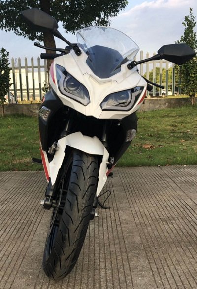 Falcon 250cc Automatic Sport Bike White