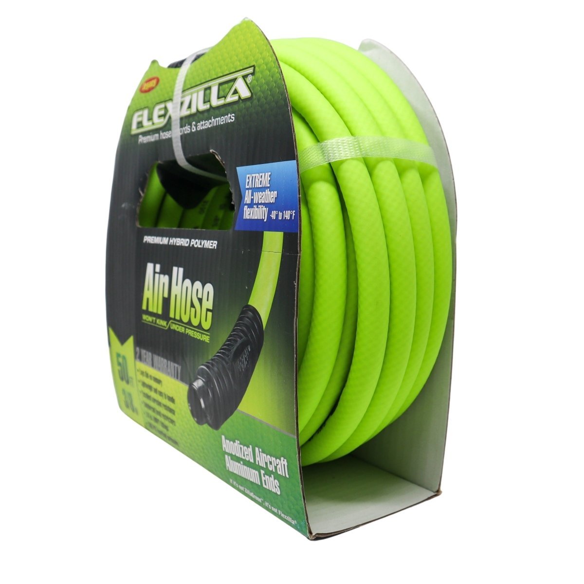 Flexzilla 3/8" X 50' Heavy Duty Hybrid Air Hose - Image 2