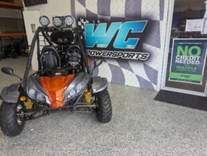 RPS 200cc Go Kart Black