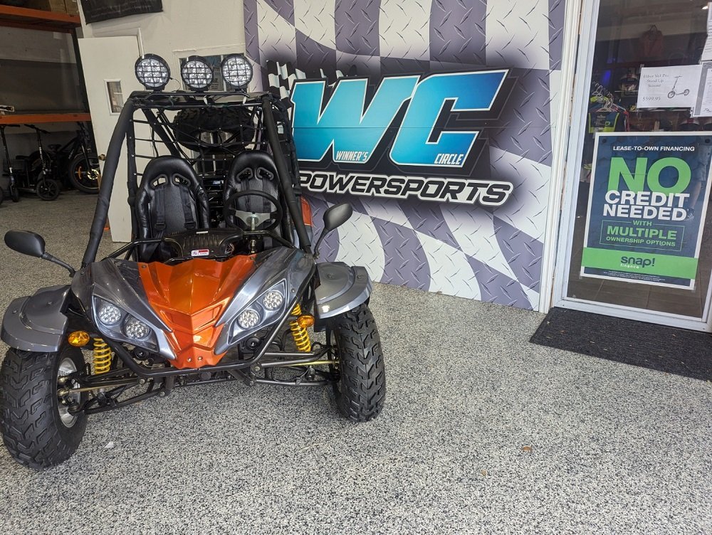 RPS 200cc Go Kart Black