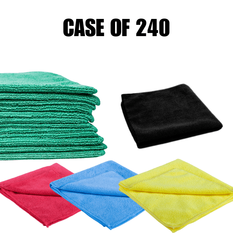 General Purpose Microfiber Utility Towels [Case of 240]
