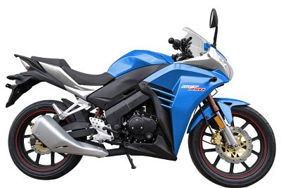 GTT 250 5spd Motorcycle Blue