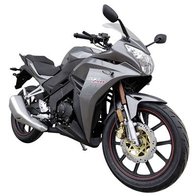 GTT 250 5spd Motorcycle Silver