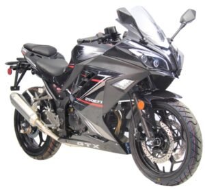 GTX 250cc Sport Bike Manual Black