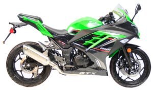 GTX 250cc Sport Bike Manual Green