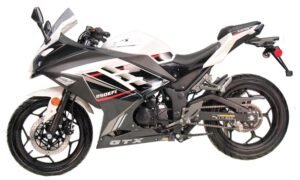 GTX 250cc Sport Bike Manual White