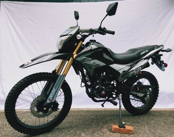 250cc Efi Hawk DLX Motorcycle Black