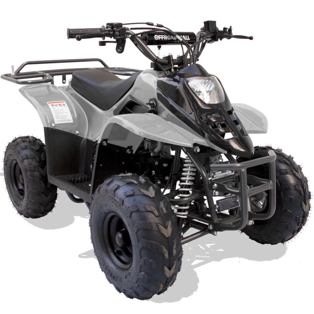 Hawk Rex 110cc Atv 6" Tire Silver