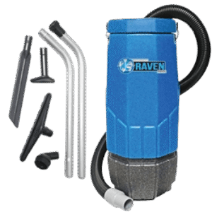 HEPA Raven 6-Quart Backpack Vacuum w/ 5 Piece Standard Tool Kit