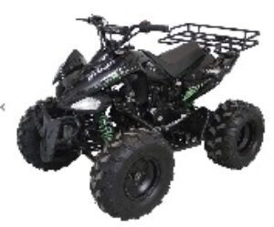 JET-9 125cc Sport Atv Black