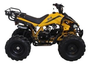 JET-9 125cc Sport Atv Yellow