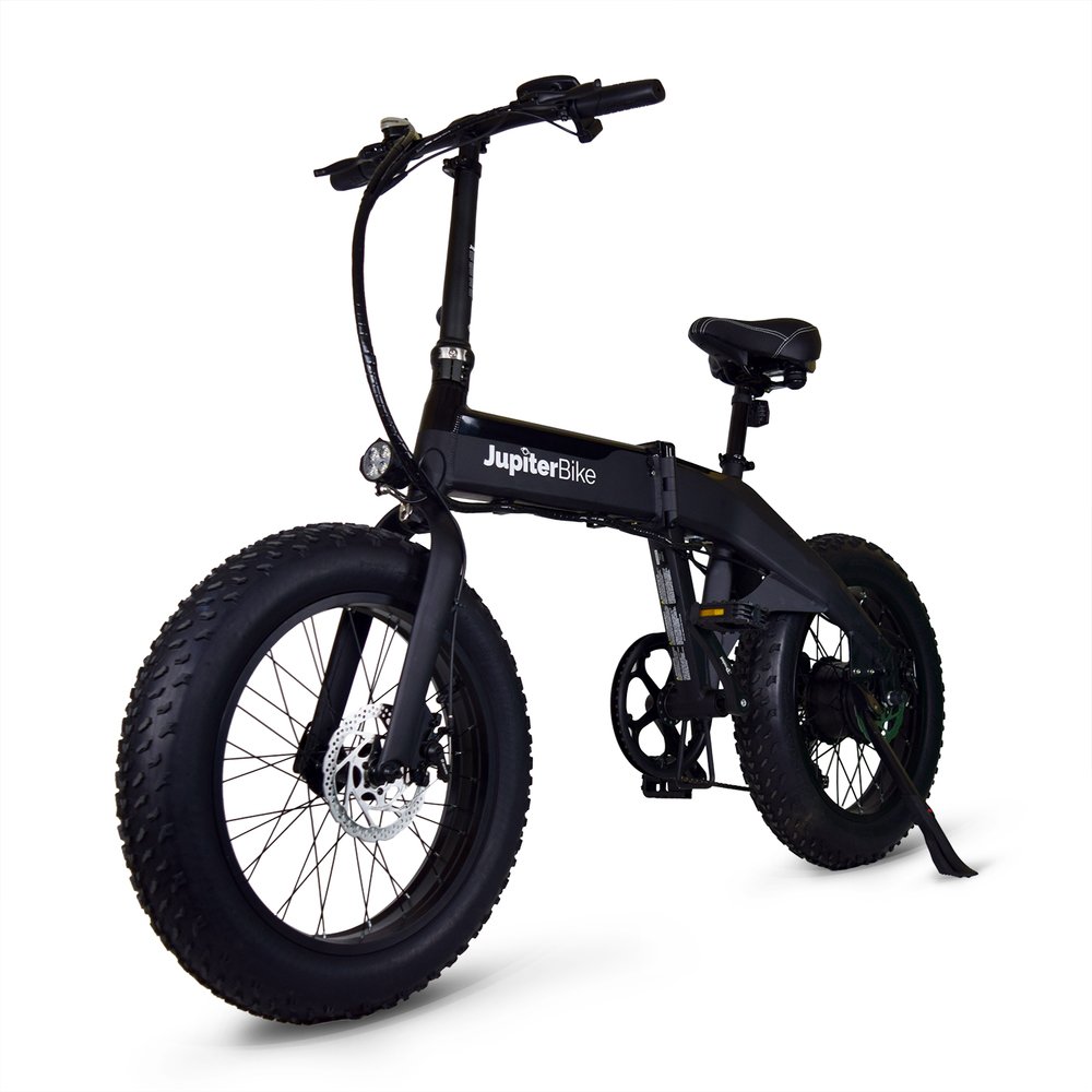 Defiant Fat Tire Folding Bike Black