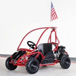 Kids Go Kart 80cc Red