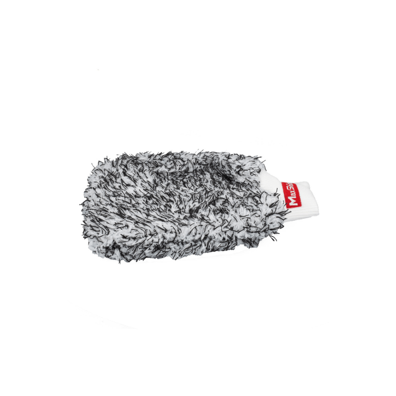 Maxshine Black/White Microfiber Wash Mitt - Image 2