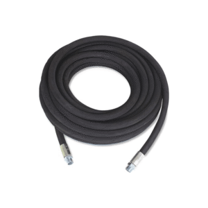 Mi-T-M (15-0270) 50-foot x 3/8-inch ID Black Extension Hose w/ Quick Connect (4200 PSI)