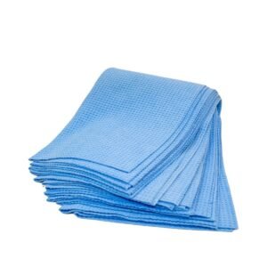 Microfiber Edgeless Waffle Weave Glass Towels