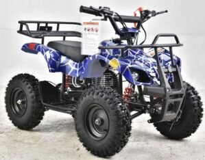 Mini Hunter Atv 40cc Pull Start Blue SP